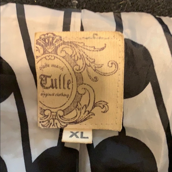 Black Tulle light jacket - Picture 4 of 7